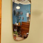Vintage Wandspiegel Spiegel Mirror Messing Goud thumbnail 4