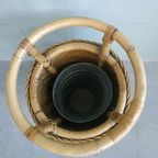 Vintage Design Bamboo Rattan Reed Umbrella Stand Plant Holder Paraplubak thumbnail 6