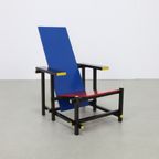 Dutch Bauhaus Lounge Chair In The Style Of Gerrit Rietveld thumbnail 2