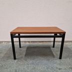 Strakke Vintage Bijzettafel Pastoe Stijl Jaren 60 Teakhout thumbnail 4