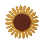 Grote Houten Zonnespiegel Sunburst Butler Xl Spiegel Goud 70Cm thumbnail 20