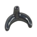 Handmade - Half Moon Shaped Drawer / Door Pull Or Handle - Casted Aluminum (New Old Stock) - Made thumbnail 5