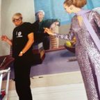 Cecil Beaton, David Hockney, Maudie James&Peter Schlesinger, Vogue December 1968, thumbnail 4