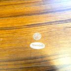 Retro Vintage Dienblad Teakhout Jaren 60 thumbnail 4