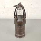 Antieke Mijnwerkers Lamp thumbnail 4