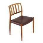 Set 6 Niels O Møller Stoelen Vintage Palissander Model 83 thumbnail 2