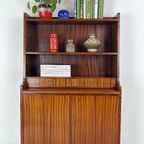 Scandinavisch Vintage Teak Fineren Secretaire thumbnail 5