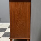 Teak Hallway Cabinet 2 Doors 2 Drawers 1980S. thumbnail 10