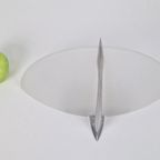 Vintage Blauet Wandlamp Glas Alu Postmodern Wall Lamp Spain thumbnail 9