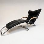 Lederen Bonaldo Swing Loungestoel Van Jochen Hoffman, 1990'S thumbnail 17