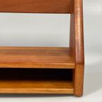 Vintage Wandplank, <<<brand>>>, Massief Teak, Denemarken 1970's thumbnail 13
