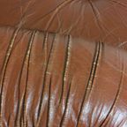 Mid Century Set Van 2 Leren ‘capriccio’ Lounge Fauteuils Door George Bighinello thumbnail 9