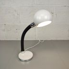 Vintage Zwart-Witte Bureaulamp Herda thumbnail 3