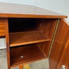 Vintage Houten Bureau / Desk thumbnail 14