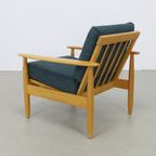 Vintage Deense Fauteuil, 1970S Nieuw Gestoffeerd thumbnail 3