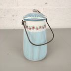 Antieke Emaille Opbergpot thumbnail 5