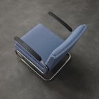 Buisframe Fauteuil S411 - W.h. Gispen Voor Mücke Melder, 1960s thumbnail 6