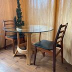 Gabriella Crespi Stijl Ronde Eetkamertafel Met Glazen Top thumbnail 6