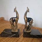 Art Deco Boekensteunen Frans Herten Marmer thumbnail 5