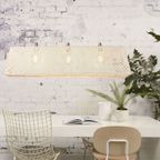 Hanging Lamp – Komodo – Bamboo – White thumbnail 3