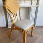 Vintage Rattan Dining Chairs thumbnail 8