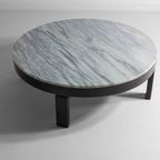 Vintage Rond Mid-Century Marmer Salontafel thumbnail 9