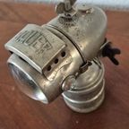 Authentieke Vintage Bauer Carbide Fietslamp thumbnail 1