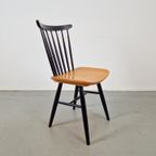 Deense Tapiovaara Nesto Pastoe ´60 Teakhouten Spijlen Stoel thumbnail 4