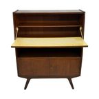 Vintage Secretaire Wandkast Werkplek Jaren 60 Teak Fineer thumbnail 21