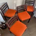 Vintage Design Eetkamerstoelen Van Arnold Merckx - Fristho Franeker thumbnail 5