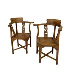 Set Van 2 Hoekstoelen In Teak, Jaren '80 thumbnail 3