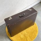 Grote Brocante Koffer Opberger Vintage Suitcase thumbnail 3