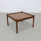 Vintage Salontafel Teak 1960 Omkeerbaar Blad thumbnail 4