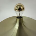 Mid Century Design Gold Wall Lamp Disc , 1970’S thumbnail 14