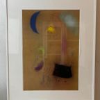 Miro Art-Print Van Schilderij Figures In The Night thumbnail 4