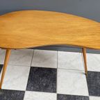 Wood Kidney Shape Table 1960S thumbnail 13