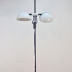 Vintage Valenti Milano Vloerlamp Design ‘70 Italië Wit Lamp thumbnail 13
