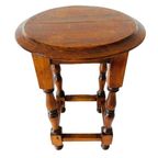 Brocante Bijzettafeltje Vruchtenhout thumbnail 2
