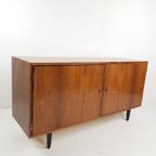Vintage Deens Dressoir Palissander Hout Kast Tv Meubel thumbnail 17