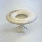 Grote Massief Marmeren Vintage Schaal thumbnail 7