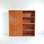 Vintage Modulaire Kast Teak | Dressoir Modulair Teak Fineer thumbnail 7