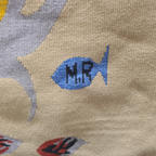 Vintage Wandkleed Van Michèle Ray thumbnail 4