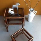 Vintage Manou Miniset, Mimiset, Nesting Tables, Tafeltjes thumbnail 16