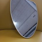 Vintage 50-Ies Ovaal Spiegeltje Met 'Gouden Randje' thumbnail 2