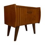 Vintage Nachtkastjes Set Van 2 Teak Fineer Jaren 60 thumbnail 19