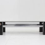 Vintage Design Salontafel Chrome En Glas 1970S Space Age thumbnail 3