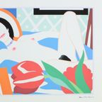 Offset Litho Naar Tom Wesselmann Monica With Tulips 299/450 Pop Art thumbnail 12