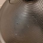 Vintage Postmodern Geperforeerde Metalen Hanglamp, Zwaart thumbnail 7