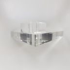 Vintage Junghans Plexiglas Tafelklok Hollywood Regency ‘70 thumbnail 8