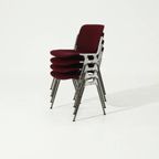 4 X Dsc Stoelen By Giancarlo Piretti For Castelli Jaren 70 thumbnail 10